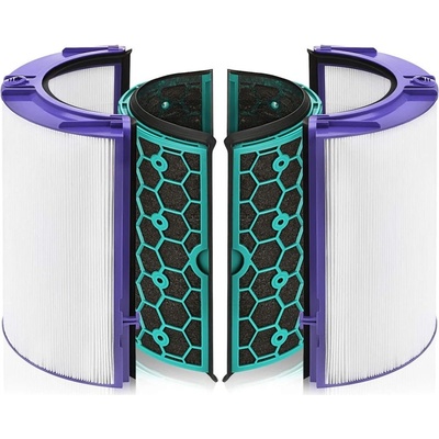 Mobilly резервен филтър за пречиствател на въздуха Dyson DP04 HP04 HP05 TP04 TP05, еквивалент 969048-02 (H20190753)