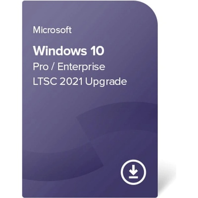 Microsoft Операционна система Microsoft 10 Pro / Enterprise LTSC 2021 Upgrade (+ права за използване на Windows 11 Pro), 32/64-bit, дигитален сертификат, употребяван лиценз (KW4-00244)