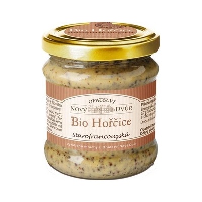 Bio Nebio Starofrancouzská horčice Bio 210 g
