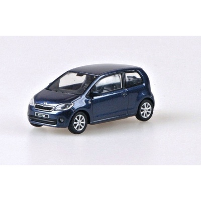 Abrex Škoda Citigo 3dveřové 2011 Modrá Night Metalíza 1:43