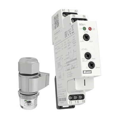 CB Elektro Spínač súmrakový SOU-1/230V + čidlo SKS100 - AC 230V