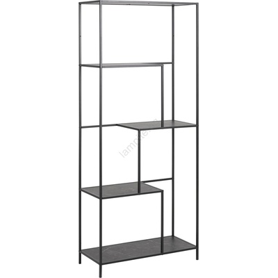 Библиотека alma, цвят антрацит (ao0102)