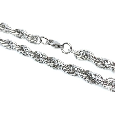 Jan Kos jewellery Řetízek z oceli typu lambáda 12102691