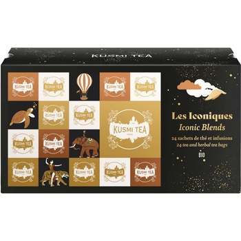 Kusmi Tea Комплект чай ICONIC, 24 муселинени торбички, Kusmi Tea (KUSMI21317A1170)