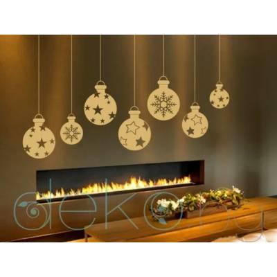 Комплект топки за коледна украса (16002)