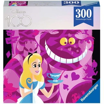 Ravensburger Пъзел Ravensburger от 300 XXL части - Алиса в страната на чудесата (13374)