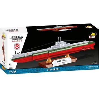 COBI 4855 II WW Полска подводница ORP Orzel, 1: 300, 193k