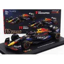 Signature Model Red Bull F1 RB19 BBurago 1 Max Verstappen 2023 SE Austin GP 1:43