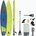 HAJDU Дъска SUP AQUASTIC Touring 12'6" тъмносин