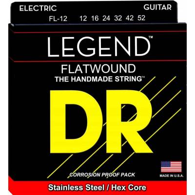 DR Legend Flatwound Medium 12-52 (FL-12)