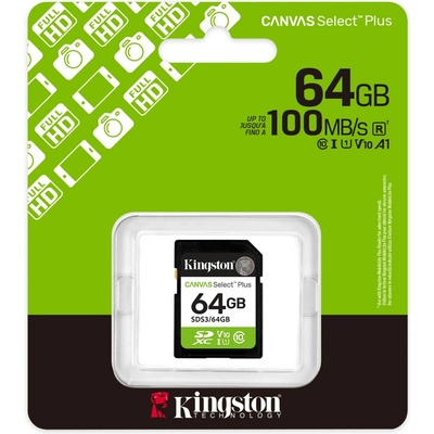 Kingston Canvas Select Plus SDXC 64GB SDS3/64GB