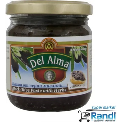 Del Alma Паста от черни маслини Del Alma 175гр