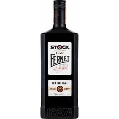 Fernet Stock 38% 1 l (čistá fľaša)