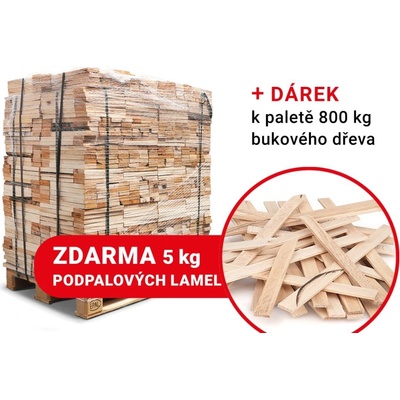 Metrie Palivové dřevo čisté bukové hranoly 800 kg – Zboží Dáma