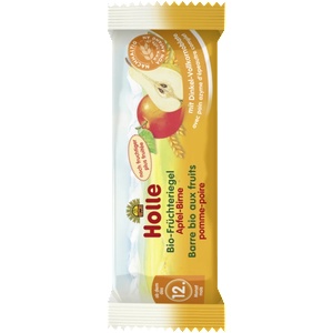 Holle Био плодово барче Holle - Ябълка и круша, 25 g (BB210493) - ozone