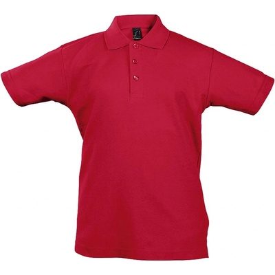 Sol's dětské polo tričko Sol´s Red