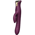 ZALO Mose Thrusting Rabbit Vibrator Purple