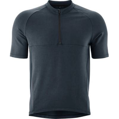 Gonso Мъжка фланелка с къс ръкав за колоездене Gonso Adventure Jersey Nature Cycling jersey - Outerspace - размер 5XL (056-3750-0218)