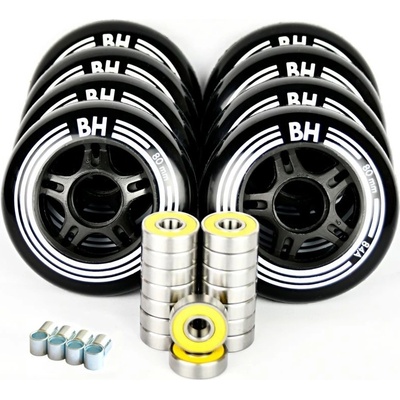 BH TECH In-line BH 80 mm 84A 8 ks 16 ks ložisek ABEC9 – Sleviste.cz
