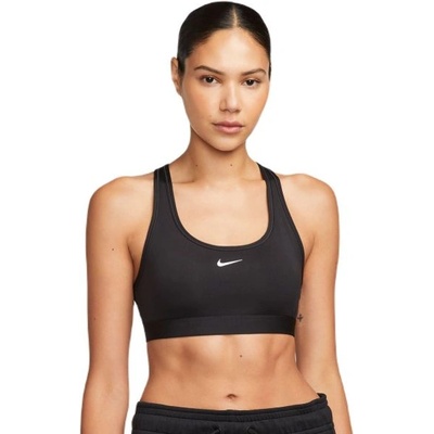 Nike Дамски сутиен Nike Swoosh Light Support Non-Padded Sports Bra - Черен