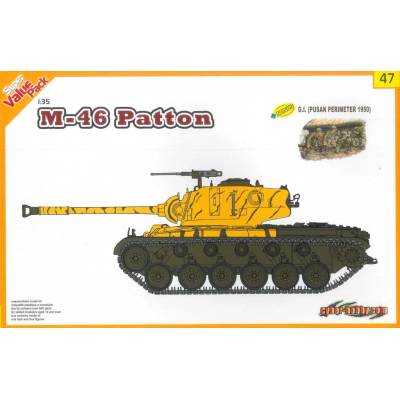Dragon Model Kit M46 Patton G.I. 9147 1:35