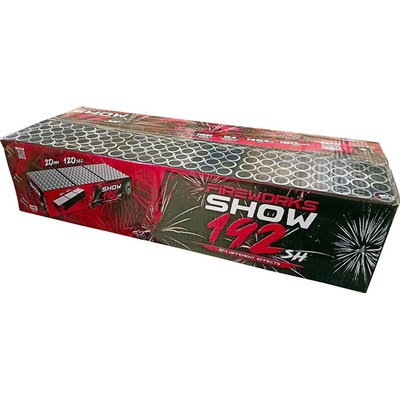 Kompaktný ohňostroj Fireworks Show 192 rán 20 mm