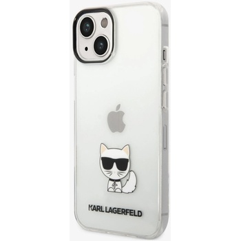KARL LAGERFELD Choupette Лого Заден калъф за iPhone 14 Plus Прозрачен Karl Lagerfeld | Lilav | ЖЕНИ | UNI