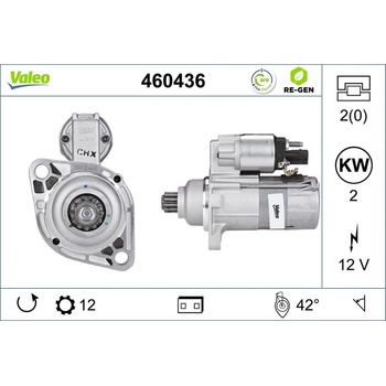 Startér VALEO 460436