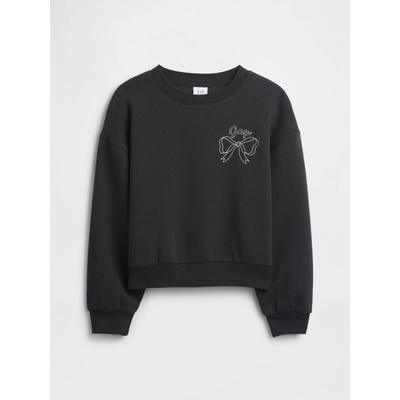 GAP dětská oversize mikina černá