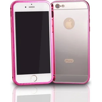 Samsung Метален бъмпер с гръб за Samsung Galaxy S7 Pink
