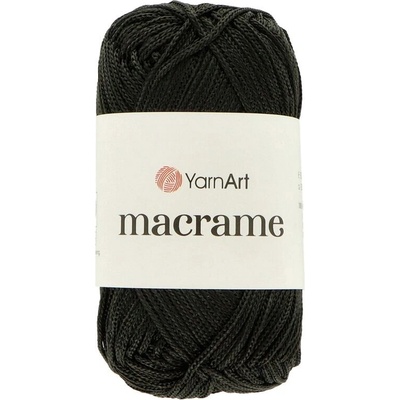 YarnArt Macrame 2mm 148 čierna