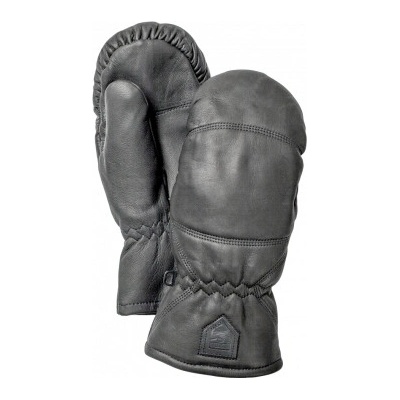 Hestra Leather Box mitt svart