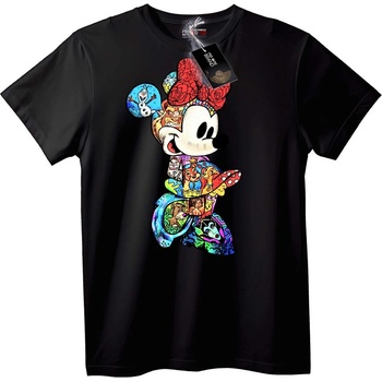 NOONEBRAND Тениска Minnie Mouse и Дисни Герои - 2XL, White