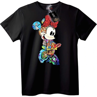 NOONEBRAND Тениска Minnie Mouse и Дисни Герои - 2XL, White