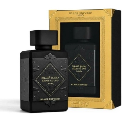 Lattafa Bade'e Al Oud Black Exposed parfémovaná voda unisex 100 ml