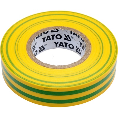 Yato Páska izolační 15 mm x 20 m x 0,13 mm žltozelená