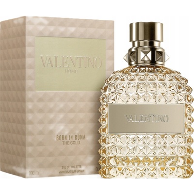 Alentino Uomo Born In Roma The Gold toaletní voda pánská 100 ml