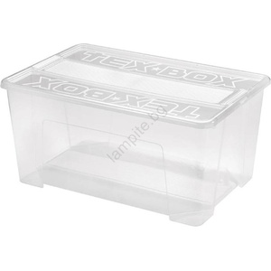 UTC Кутия за съхранение tex box 48 л прозрачна (ut0127)