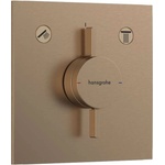 Hansgrohe DuoTurn E - Смесител за вграждане, за 2 струи, четкан бронз 75417140 (75417140)