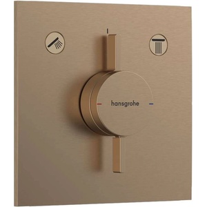 Hansgrohe DuoTurn E - Смесител за вграждане, за 2 струи, четкан бронз 75417140 (75417140)