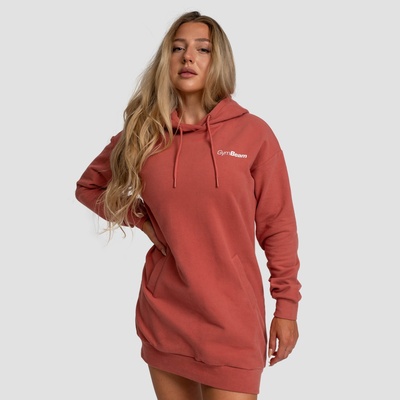 GymBeam Дамски суичър Limitless Longline Cinnamon XXL