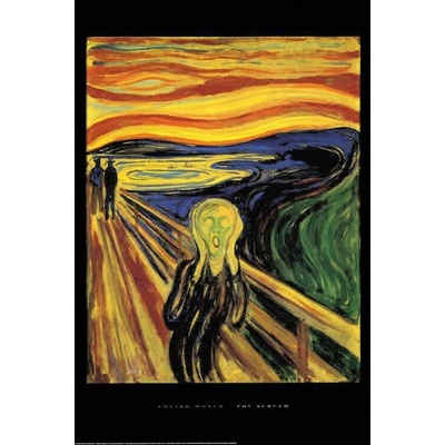 Plagát, Obraz - Edvard Munch - Scream, 61 × 91.5 cm