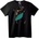NOONEBRAND Тениска с Танцуващ Скелет - XL, Black