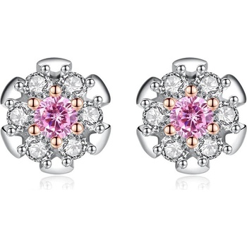 Silenti Jewelry Сребърни обеци "Пъстрота