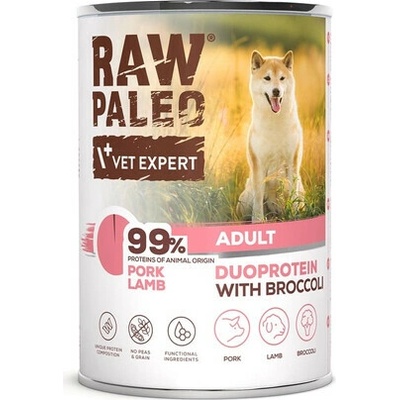 Raw Paleo Duoprotein Pork & Lamb Adult 400 g