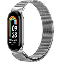 ESES Milánský tah pro Xiaomi Mi Band 8 - Stříbrný 1530003657