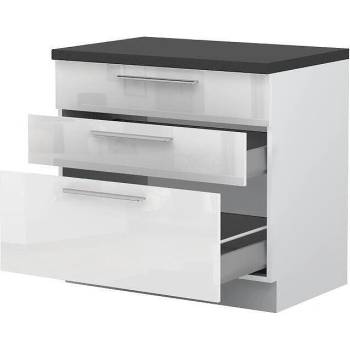 Долен кухненски шкаф с чекмеджета Riva R-90-3MBOX/2