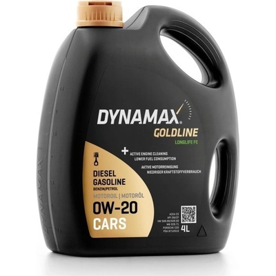 Dynamax GOLDLINE LONGLIFE FE 0W-20 4 l