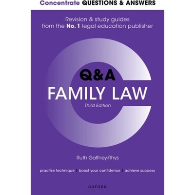 Concentrate Questions and Answers Family Law 3rd Edition - Gaffney Rhys