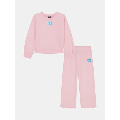 Under Armour Момичешки комплект Under Armour UA RIVAL CREW FLARE SET Under Armour | Rozov | Момичешки | 2-3YR